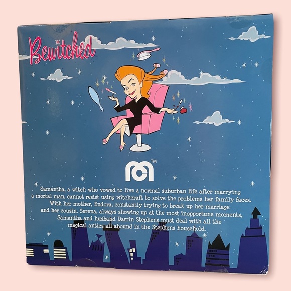 SOLD! MEGO 2018 Bewitched 2 Figure Set 8" Endora & groovy Serena dolls - Picture 5 of 14